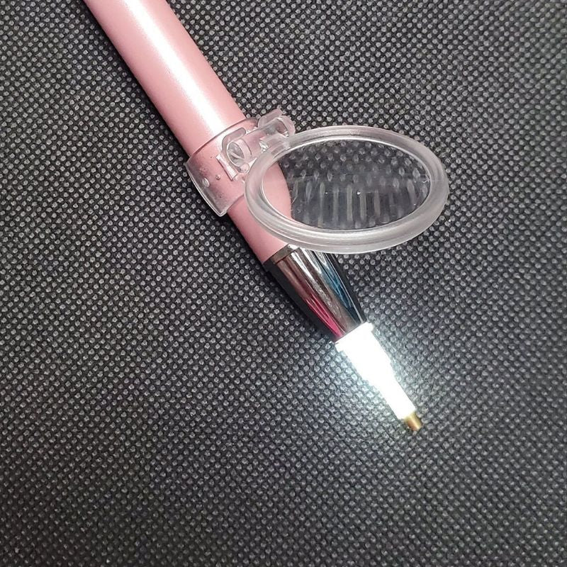 Stylo de peinture diamant bricolage avec lumière, 5d diamant peinture LED  éclairage point de perçage stylo