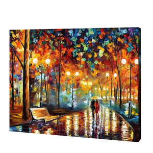 Romance sous Umbrella Diamond Painting