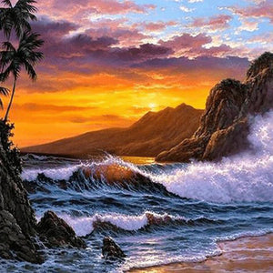 Soirée plage | Diamond Painting