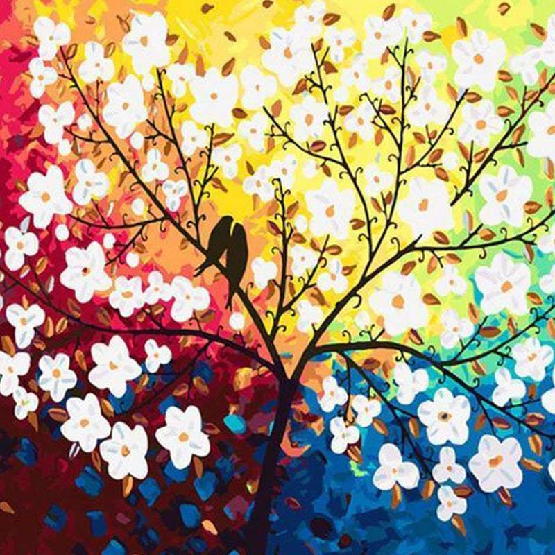 Arbre à fleurs | Diamond Painting