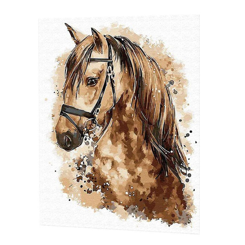 Cheval brun  | Diamond Painting