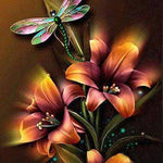 Charger l&#39;image dans la galerie, Fleur de libellule | Diamond Painting
