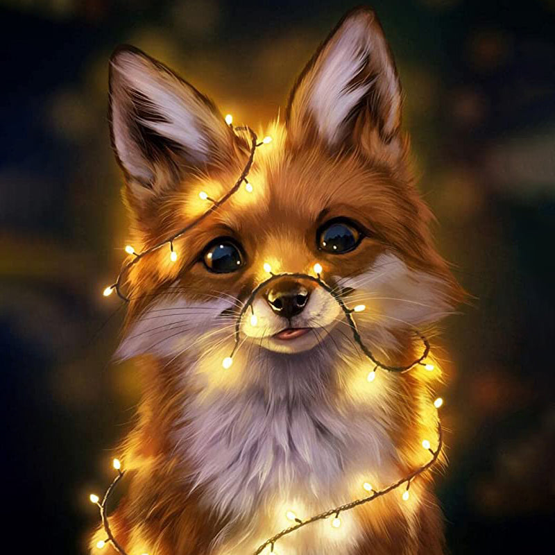 Éclairage Fox | Diamond Painting