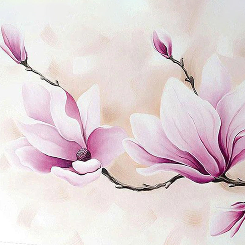 Fleurs de magnolia | Diamond Painting