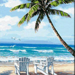 Charger l&#39;image dans la galerie, Paysage de Paradise Beach | Diamond Painting
