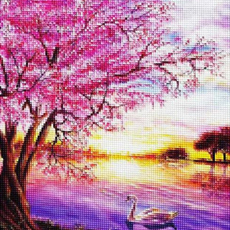 Le Lac des cygnes | Diamond Painting