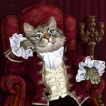 Charger l&#39;image dans la galerie, Le chat imaginatif | Diamond Painting
