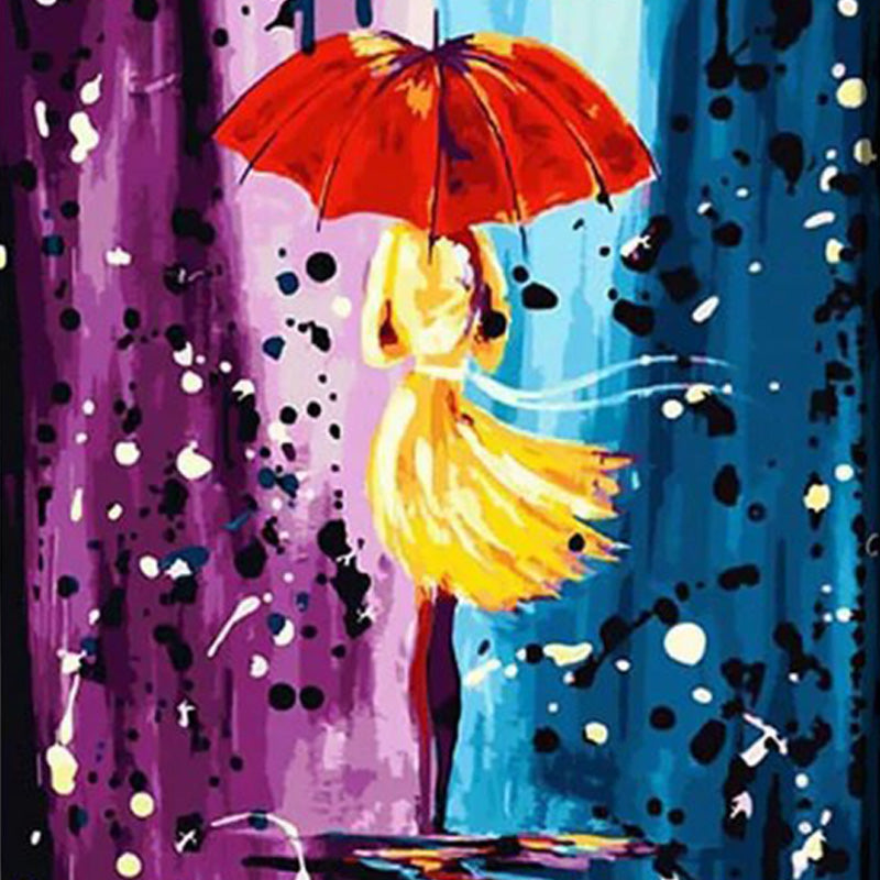 Sous le parapluie | Diamond Painting