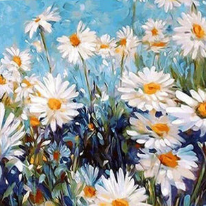 Marguerites blanches | Diamond Painting