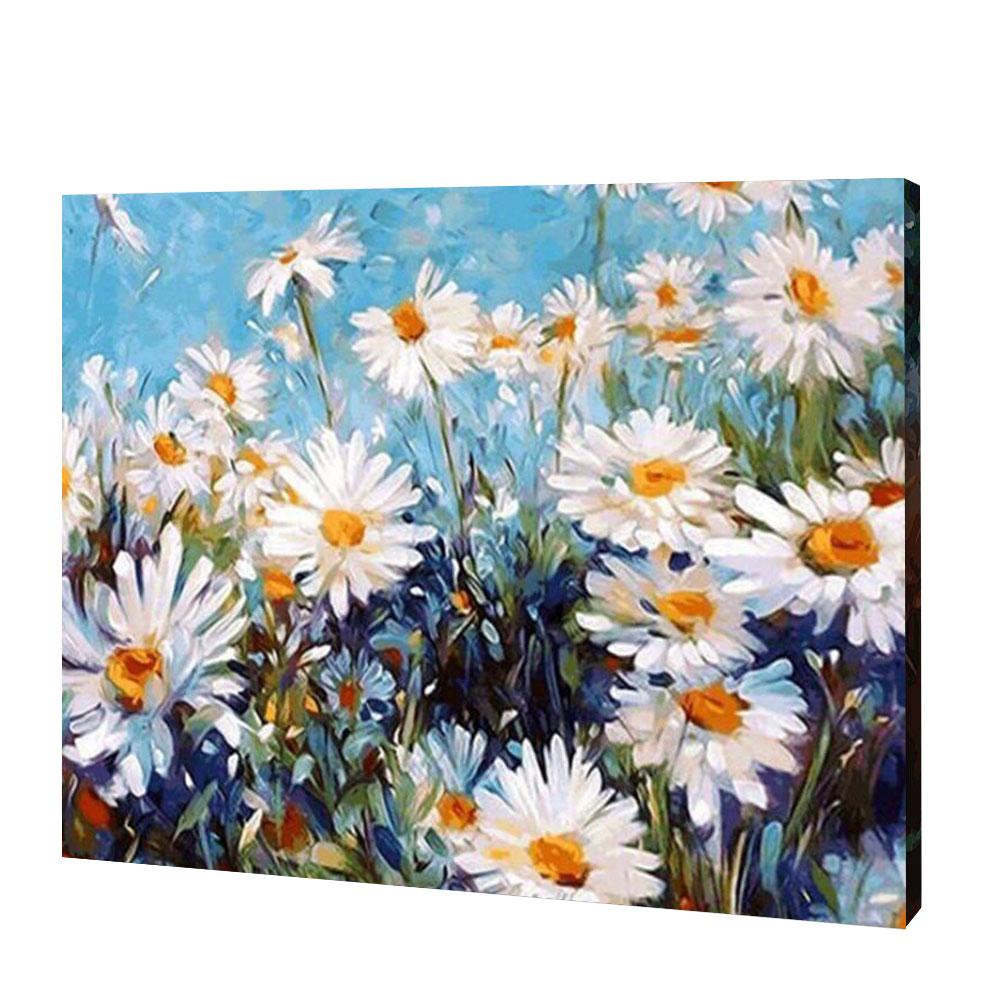 Marguerites blanches | Diamond Painting