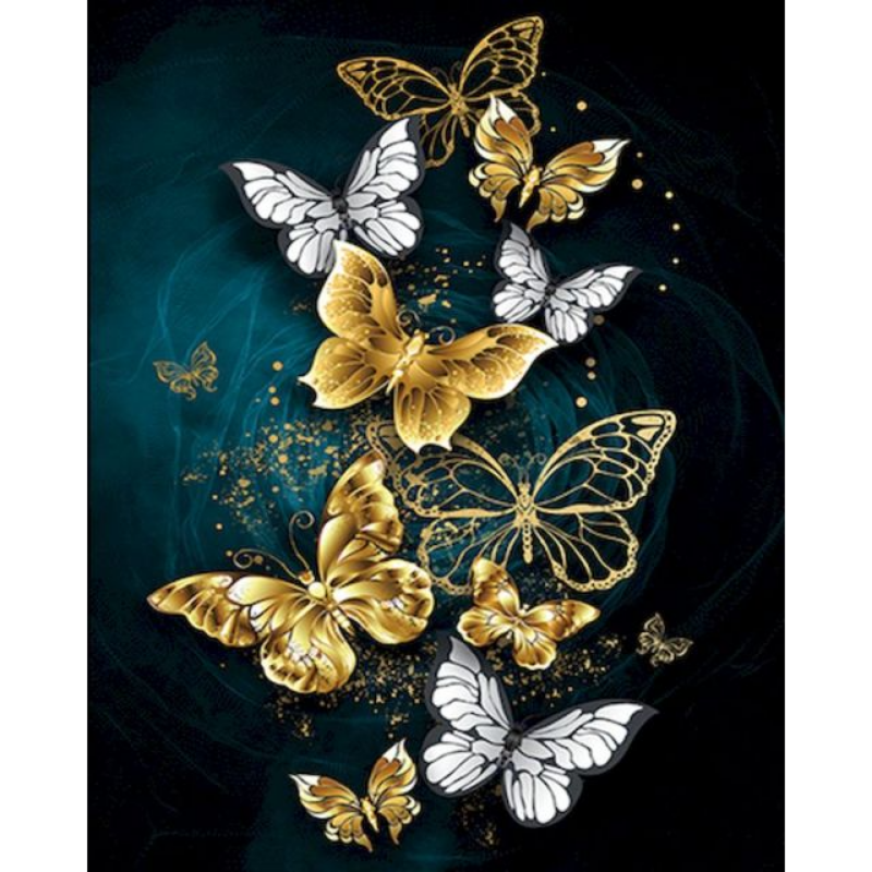 Papillon d’or | Diamond Painting