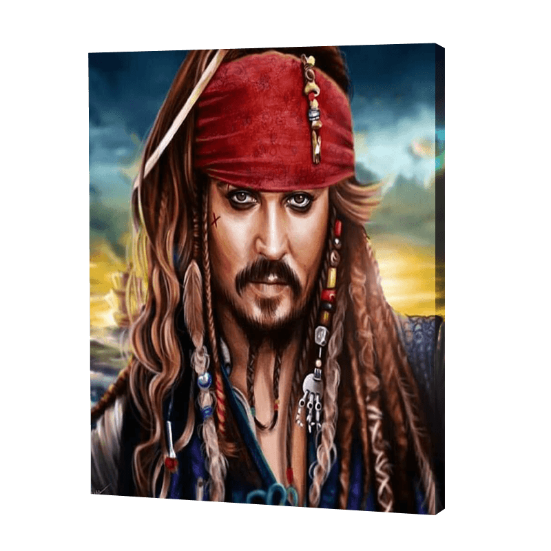 Capitaine Jack Sparrow | Diamond Painting