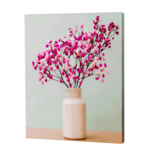 Fleurs de cerisier dans un vase | Diamond Painting