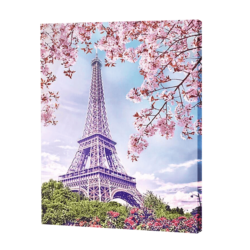 Tour Eiffel Beauté Paysage | Diamond Painting