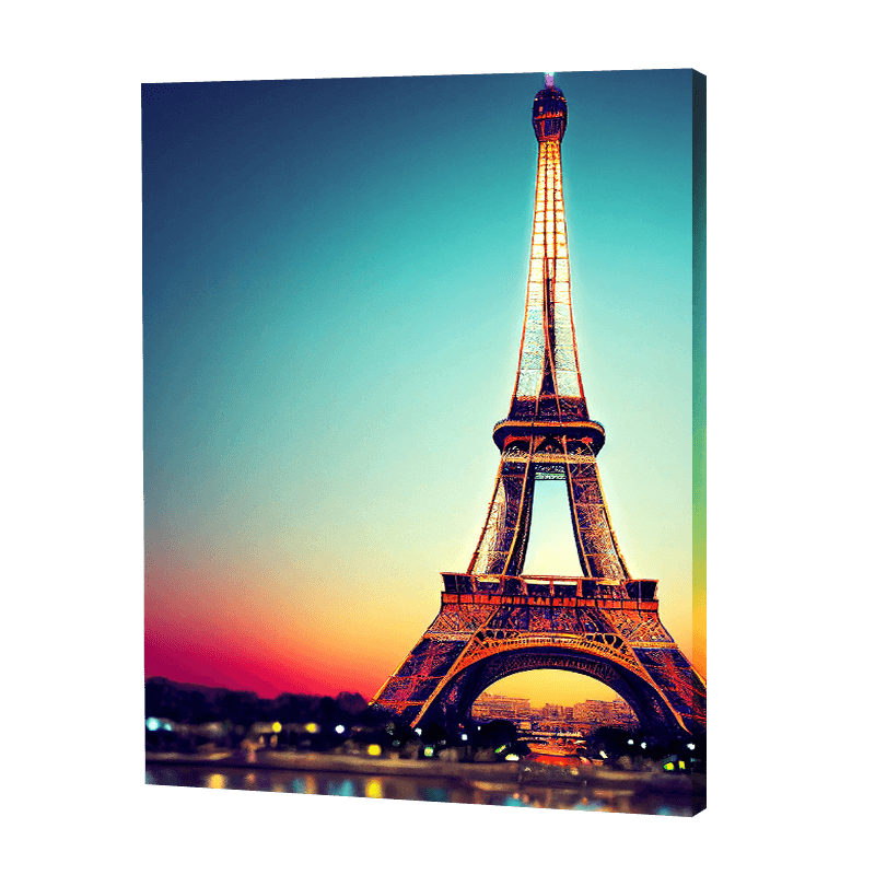 Minuit Tour Eiffel | Diamond Painting