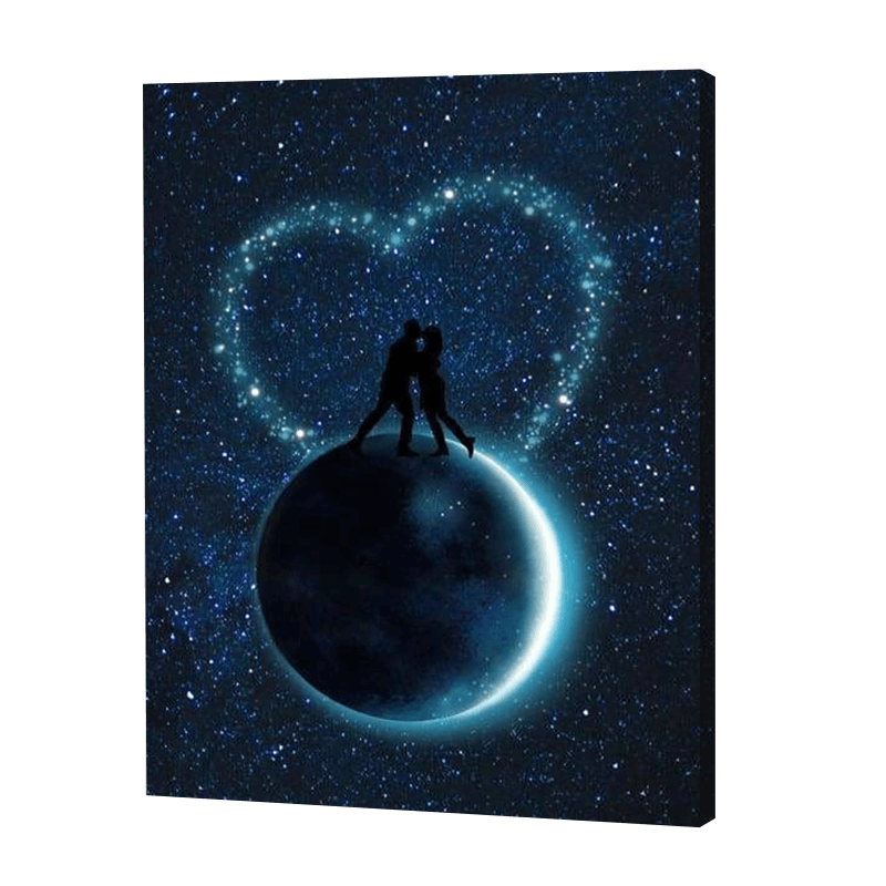 Romance sur la Lune | Diamond Painting