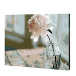 Charger l&#39;image dans la galerie, Rose dans une bouteille en verre | Diamond Painting
