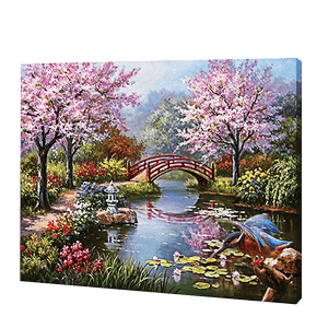 Fleur de cerisier de Taïwan | Diamond Painting