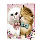Charger l&#39;image dans la galerie, Le couple de chats | Diamond Painting
