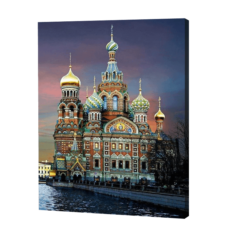 La cathédrale de Pétersbourg | Diamond Painting