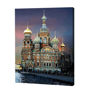 La cathédrale de Pétersbourg | Diamond Painting