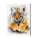 Charger l&#39;image dans la galerie, Bébé tigre | Diamond Painting
